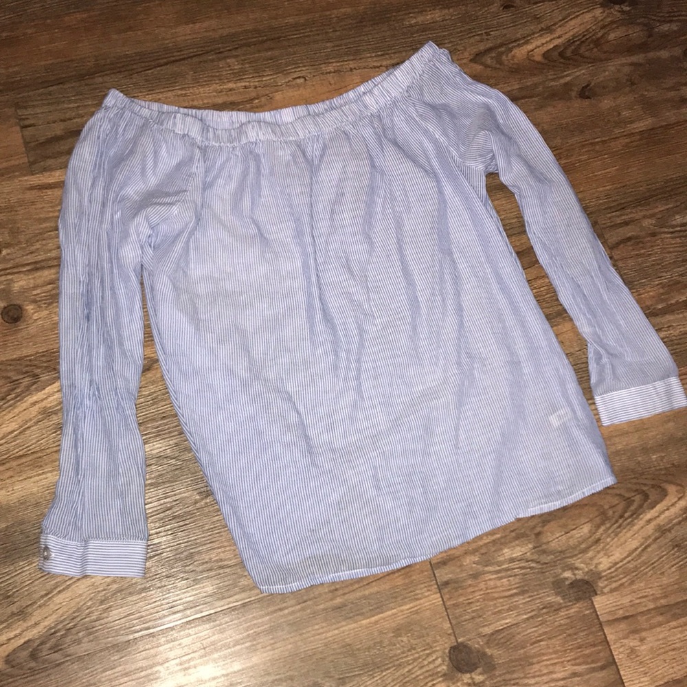 Off the shoulder shirt